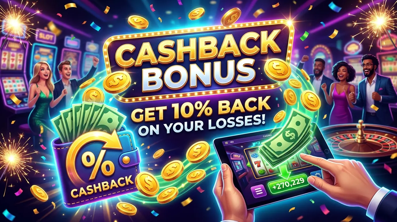 Cashback hos Thrill casino