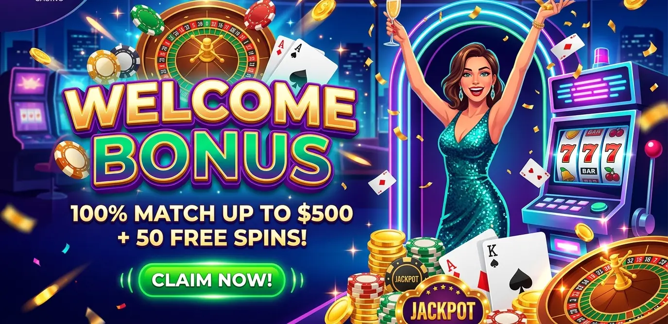 Välkomstbonus hos Thrill casino